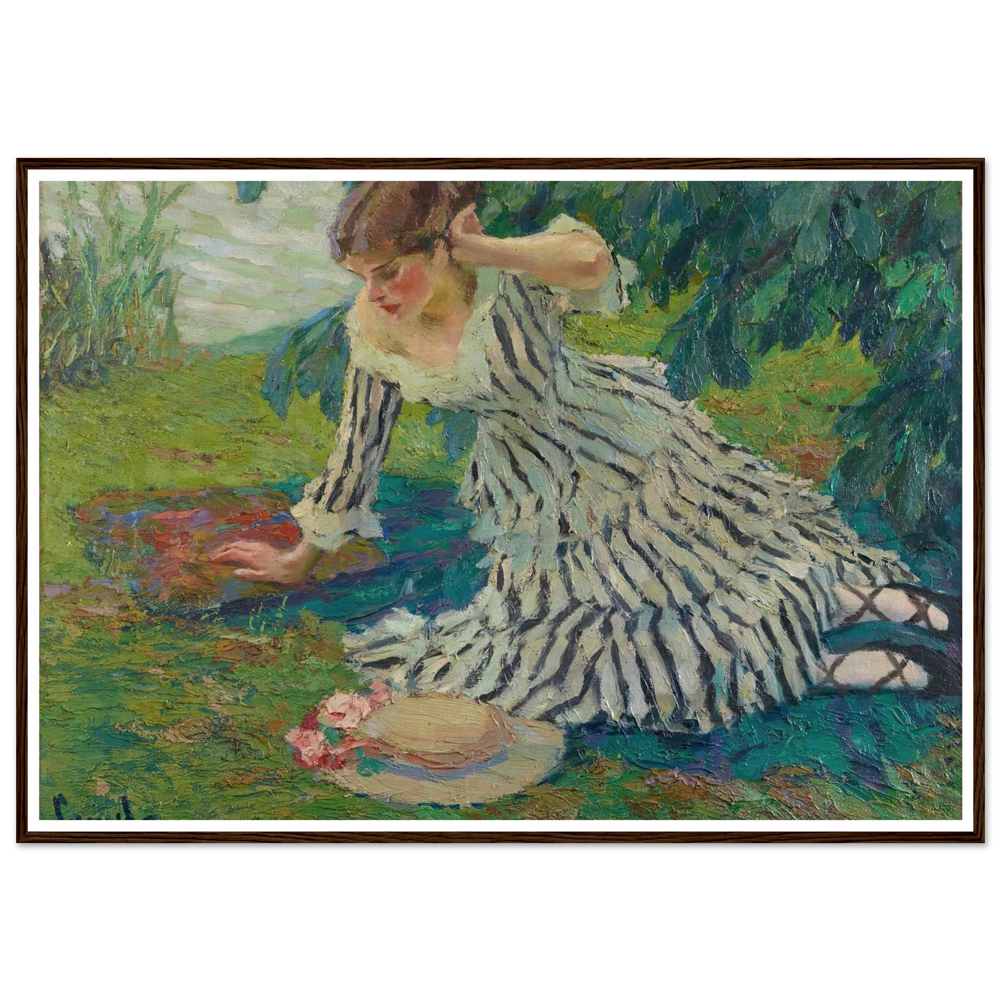 After the siesta (1910) Art Print | Edward Cucue-Quipham Collections
