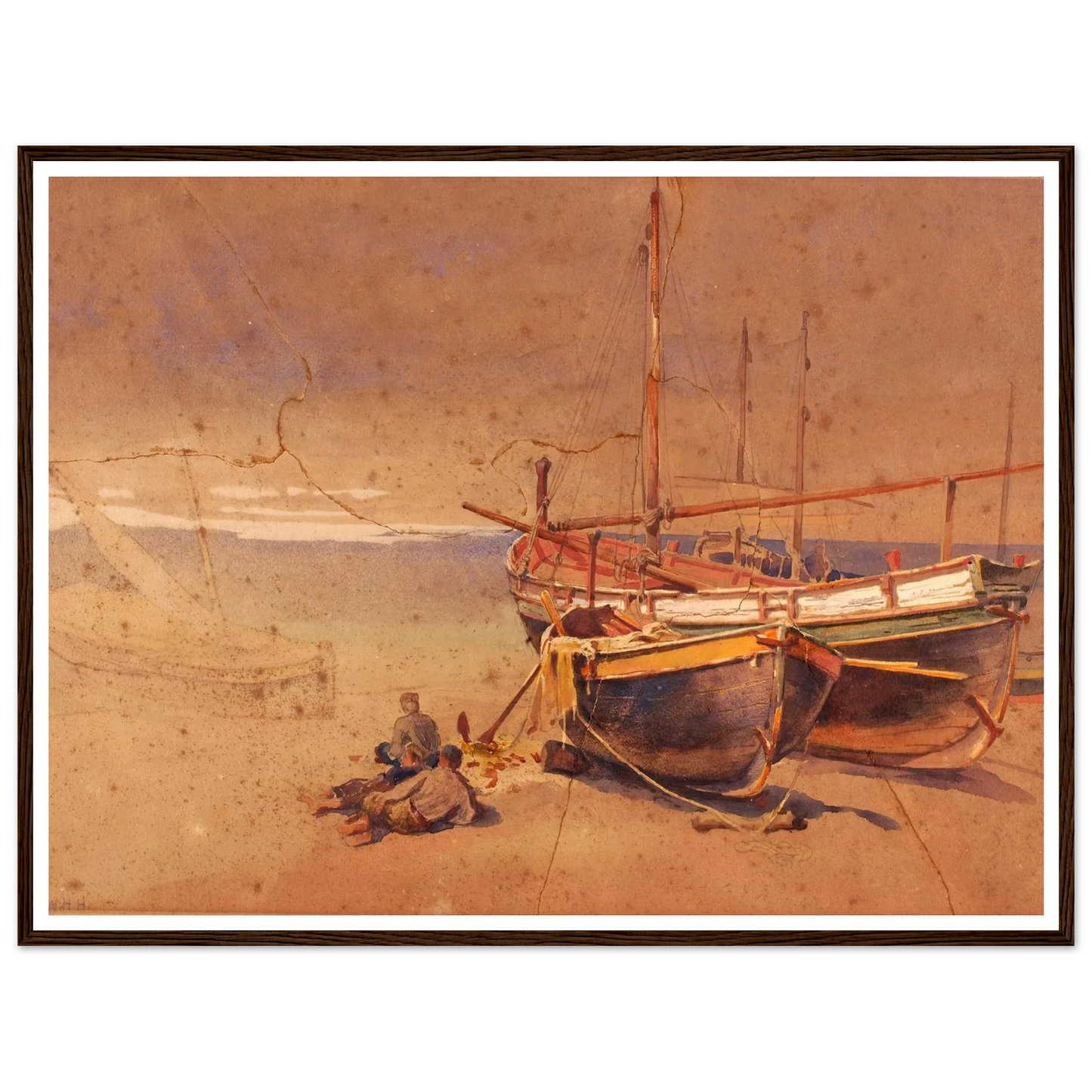 Capri (1880) Art Print | William Henry Holmes-Quipham Collections