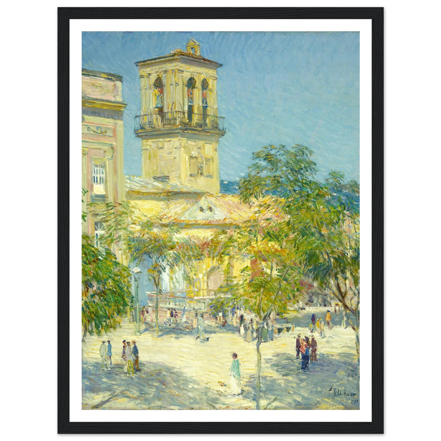 Street of the Great Captain, Córdoba (1910) Art Print | Childe Hassam-Quipham Collections