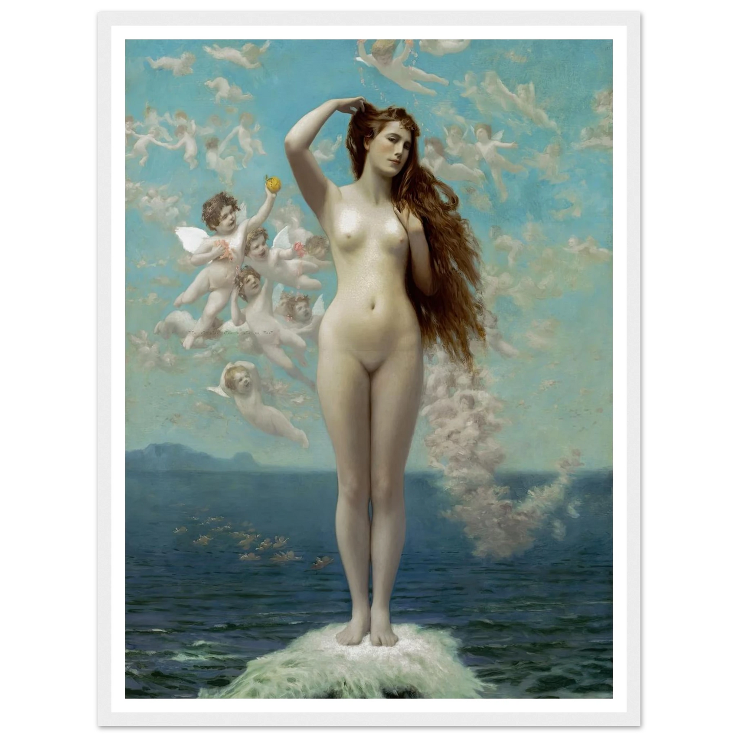 Venus Rising (1890) Art Print | Jean Leon Gerome-Quipham Collections