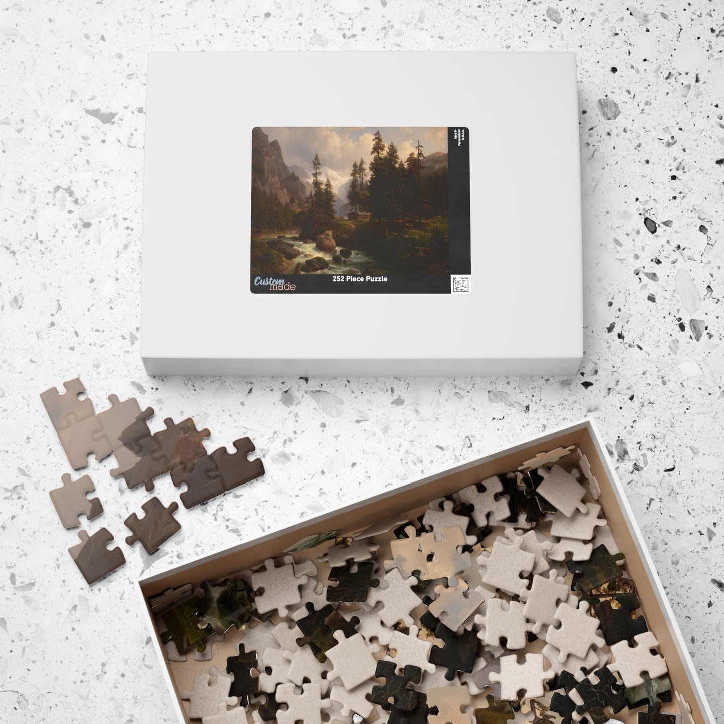 Dale in the High Alps at Gastein Puzzle | August Behrendsen-Quipham Collections