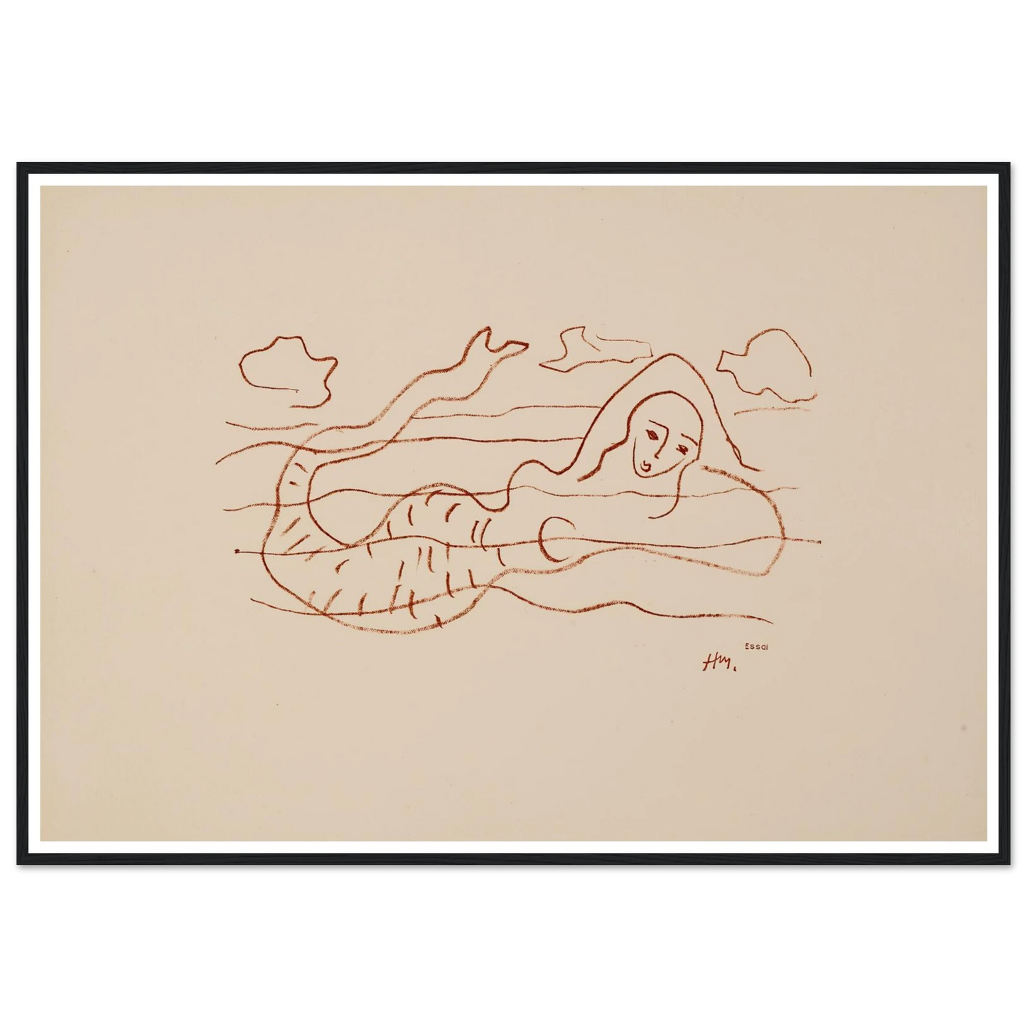 Sirènes (1942) Art Print | Henri Matisse-Quipham Collections