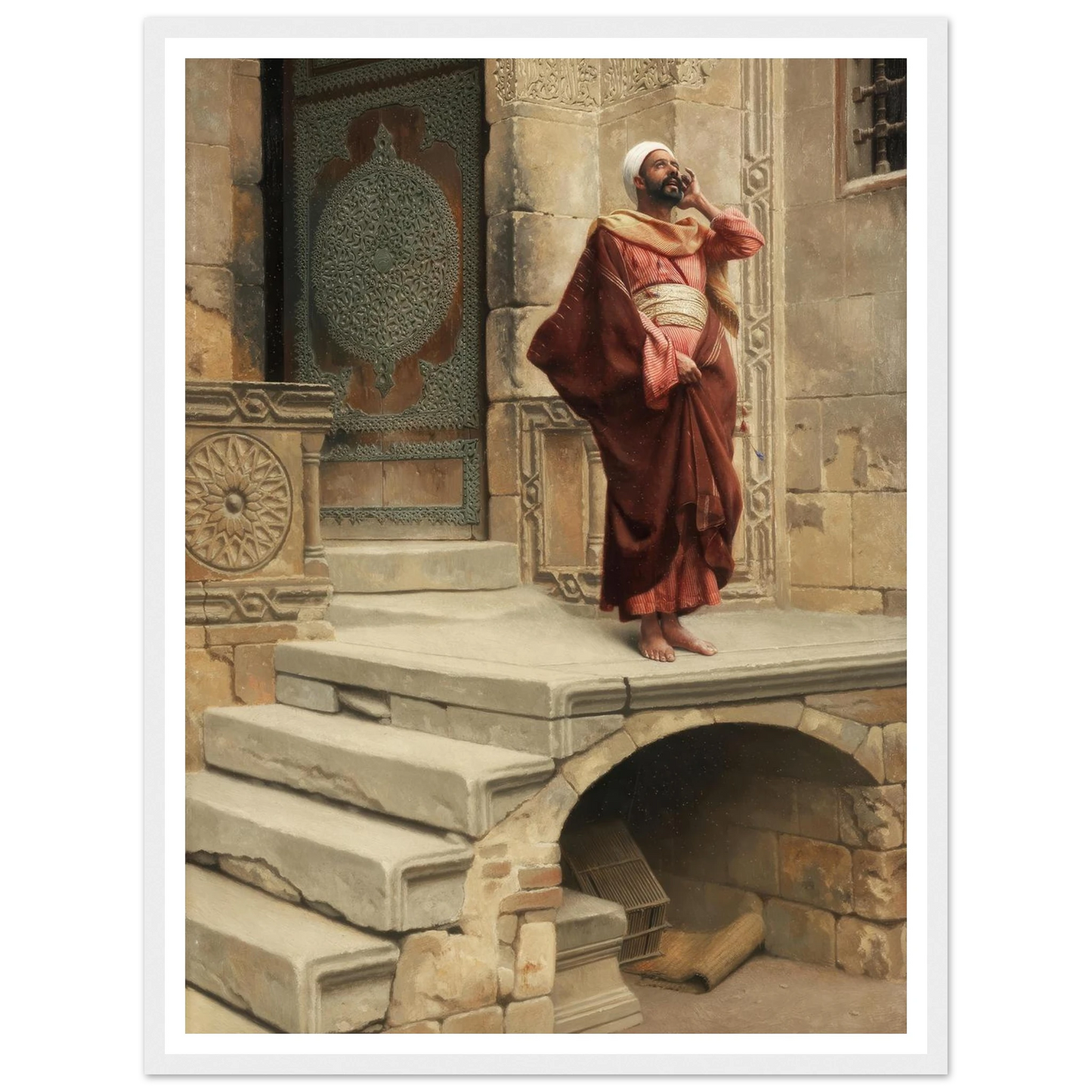 Calling the Faithful (1893) Art Print | Ludwig Deutsch-Quipham Collections
