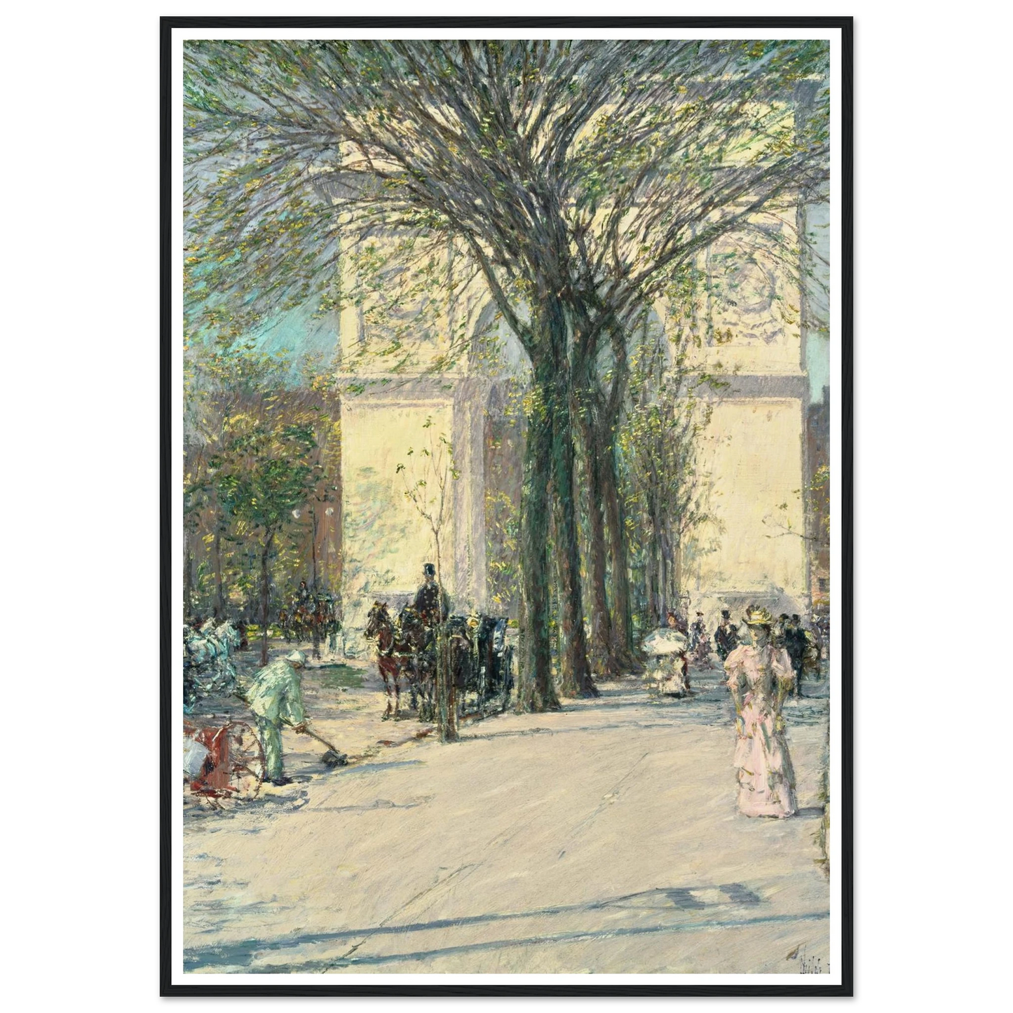Washington Arch, Spring Art Print | Childe Hassam-Quipham Collections