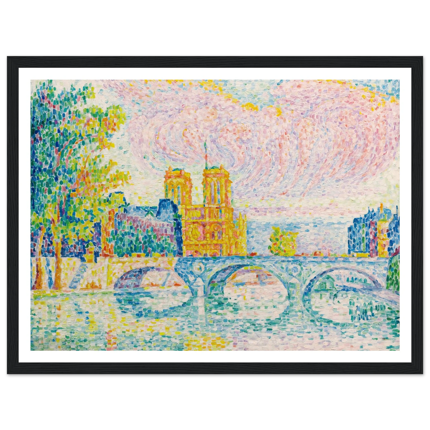 La Cité, Paris (1934) Art Print | Paul Signac-Quipham Collections
