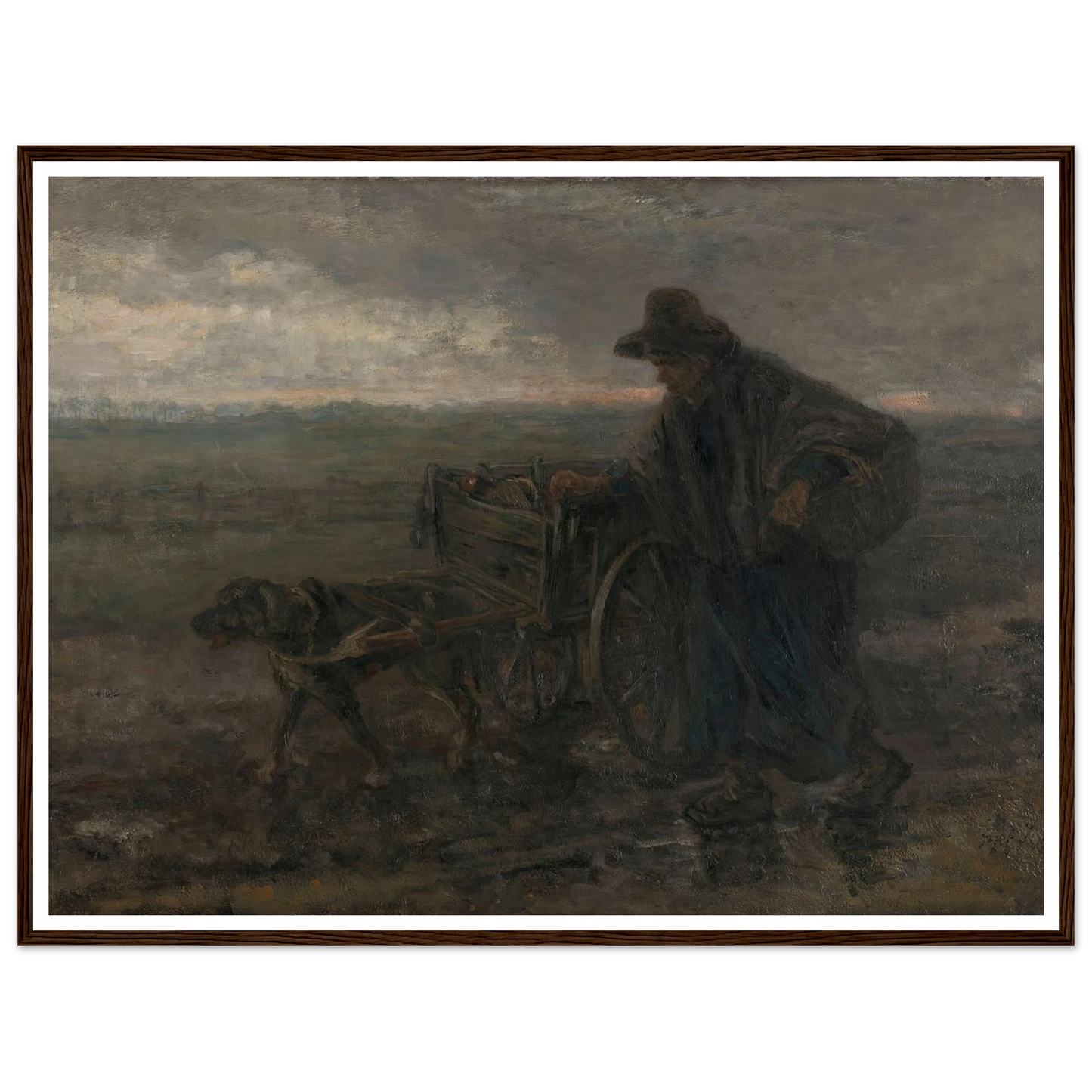 On Country Roads and Fields (1892) Art Print | Jozef Israels-Quipham Collections