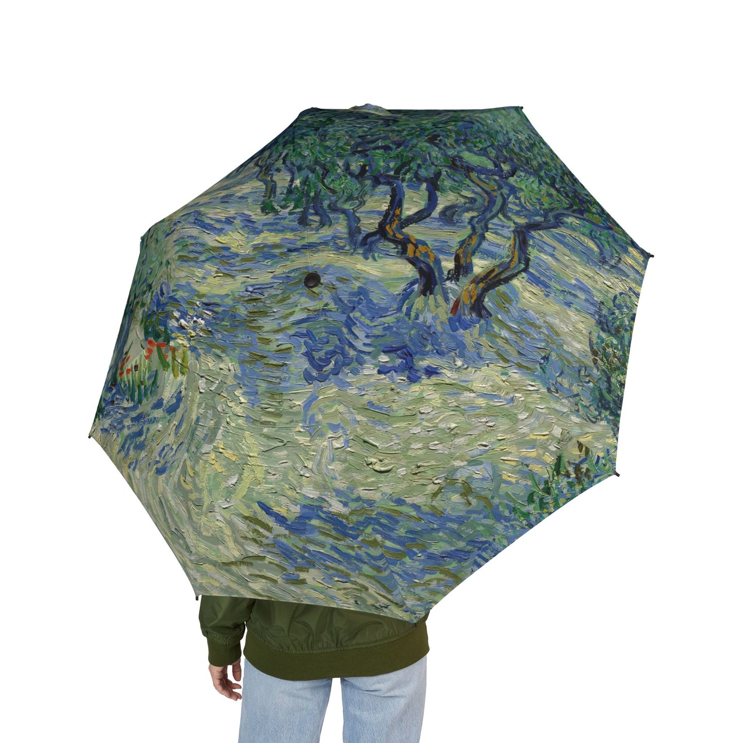 Olive Orchard Umbrella | Vincent van Gogh-Quipham Collections
