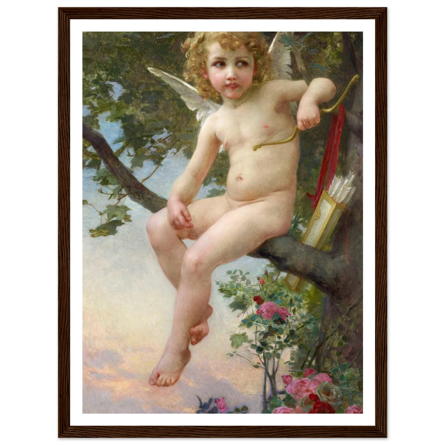 Cupid Art Print | Guillaume Seignac-Quipham Collections