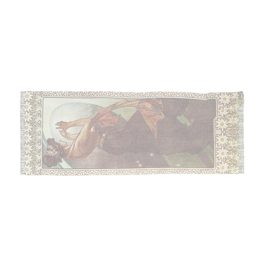 North Star | Alphonse Mucha Scarf – Art Nouveau Scarf-Quipham Collections