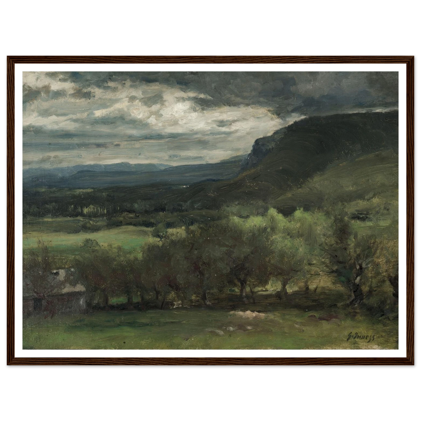 Montclair, New Jersey (c. 1878) Art Print | George Inness-Quipham Collections
