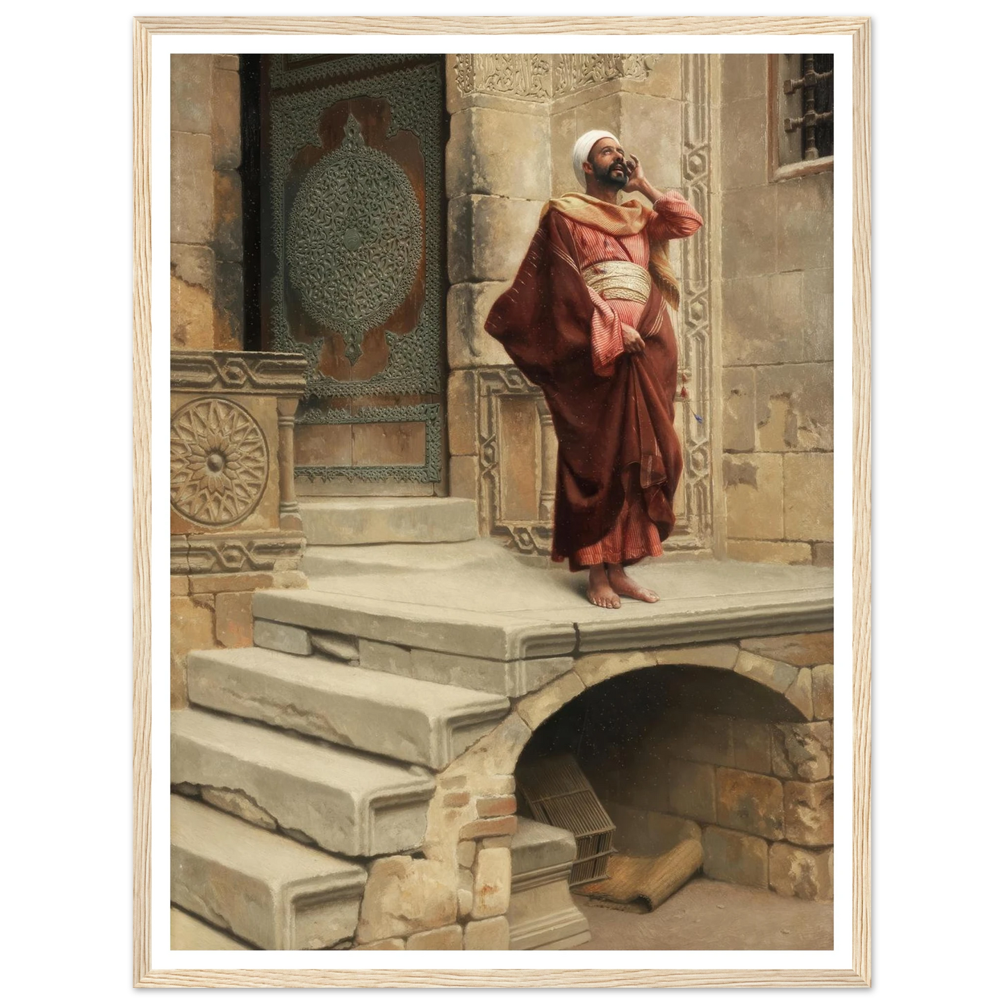 Calling the Faithful (1893) Art Print | Ludwig Deutsch-Quipham Collections