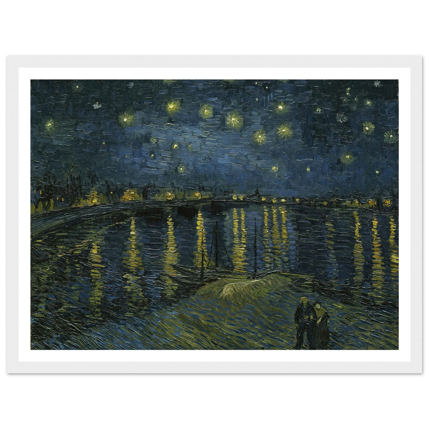 Starry Night Art Print | Vincent van Gogh-Quipham Collections