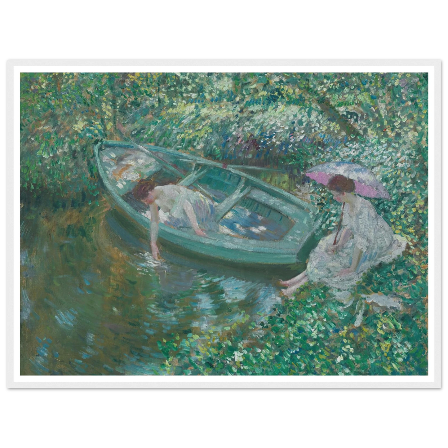 Repose at Noonday (circa 1911) Art Print | Frederick Carl Frieseke-Quipham Collections