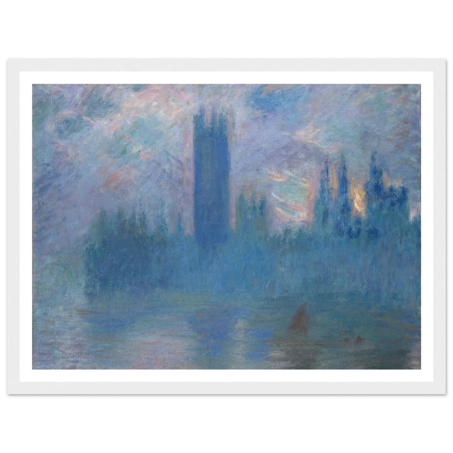 Houses of Parliament, London (1900) Art Print | Claude Monet-Quipham Collections