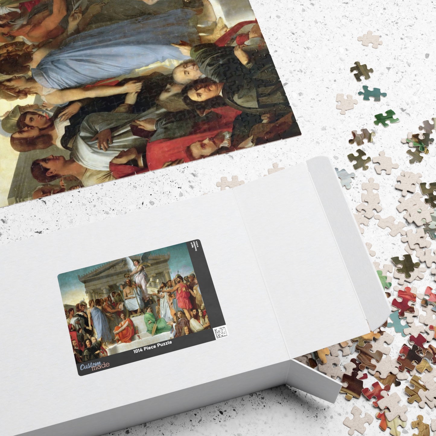 The Apotheosis of Homer Puzzle | Jean-Auguste-Dominique Ingres-Quipham Collections
