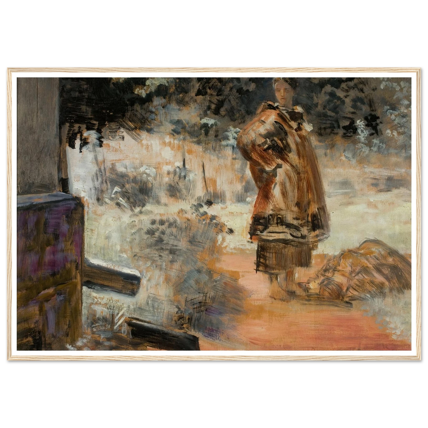 Poisoned water well, sketch (1909) Art Print | Jacek Malczewski-Quipham Collections
