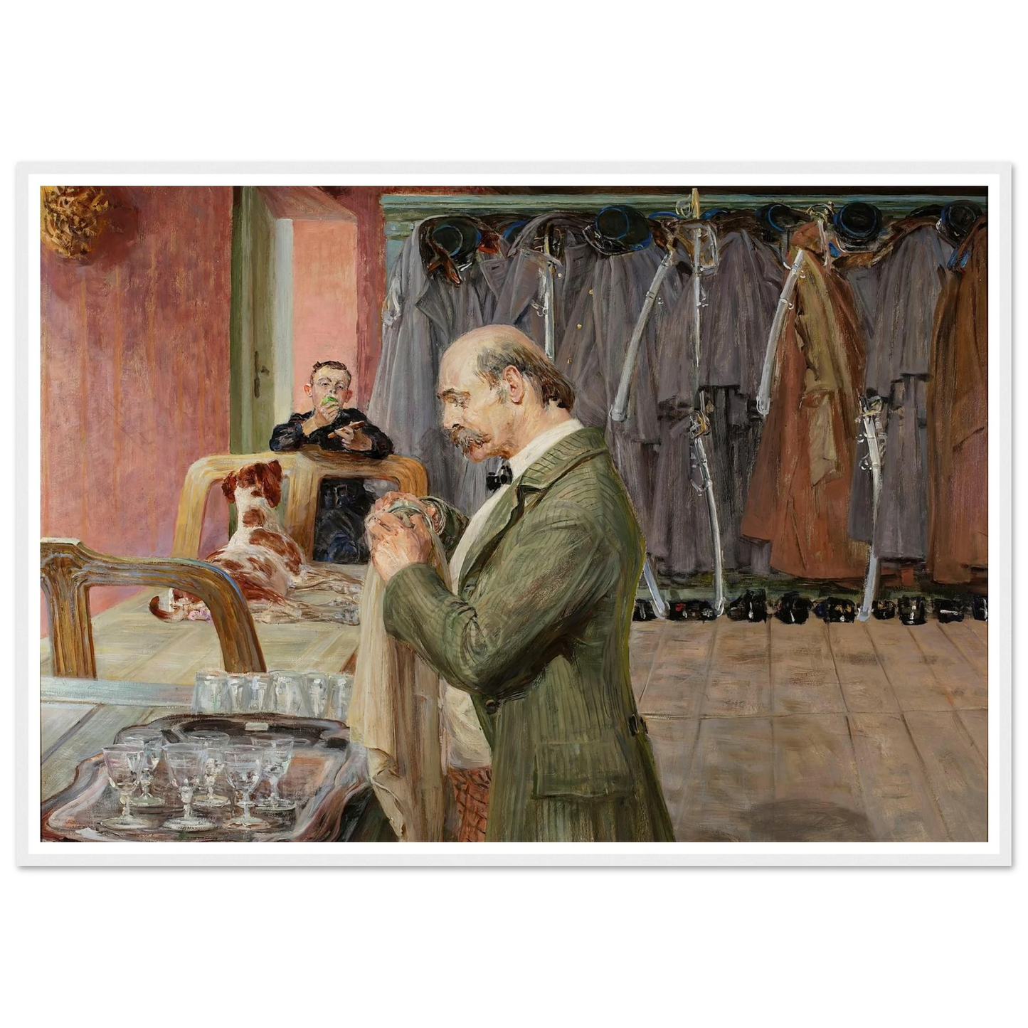 My life – central section of the triptych (1911-1912) Art Print | Jacek Malczewski-Quipham Collections