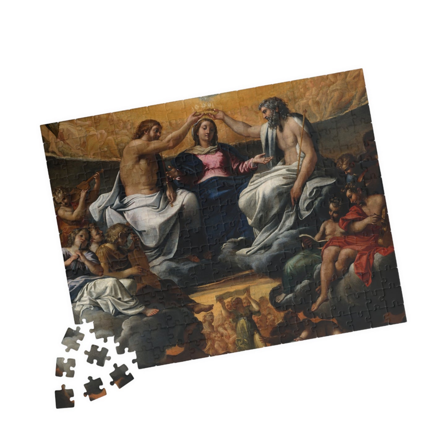 The Coronation of the Virgin Puzzle | Annibale Carracci-Quipham Collections