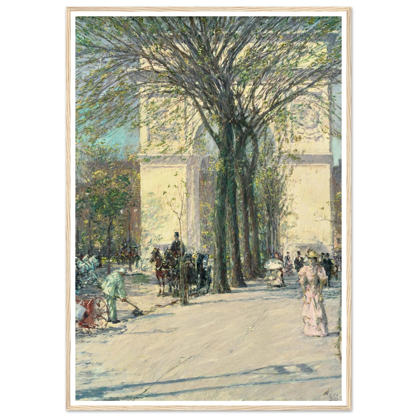 Washington Arch, Spring Art Print | Childe Hassam-Quipham Collections