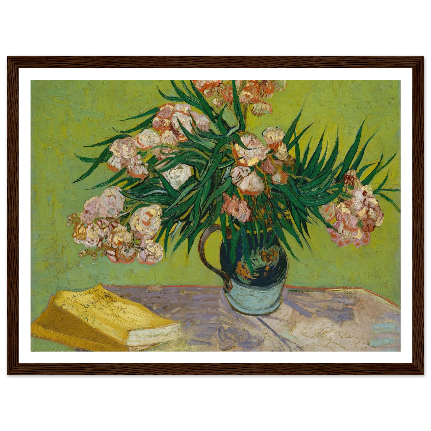 Oleanders (1888) Art Print | Vincent van Gogh-Quipham Collections
