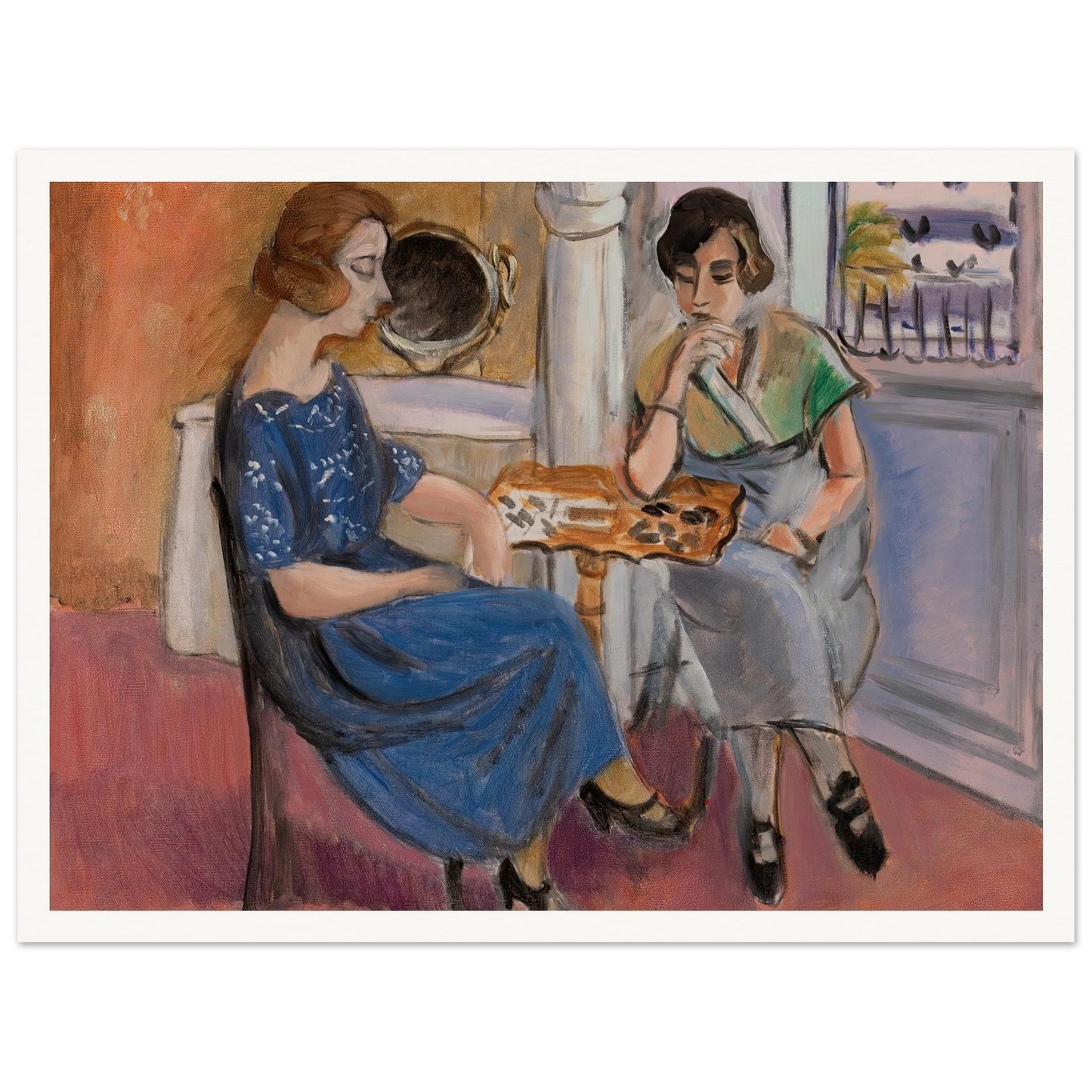 Domino Players (1921) Art Print | Henri Matisse-Quipham Collections