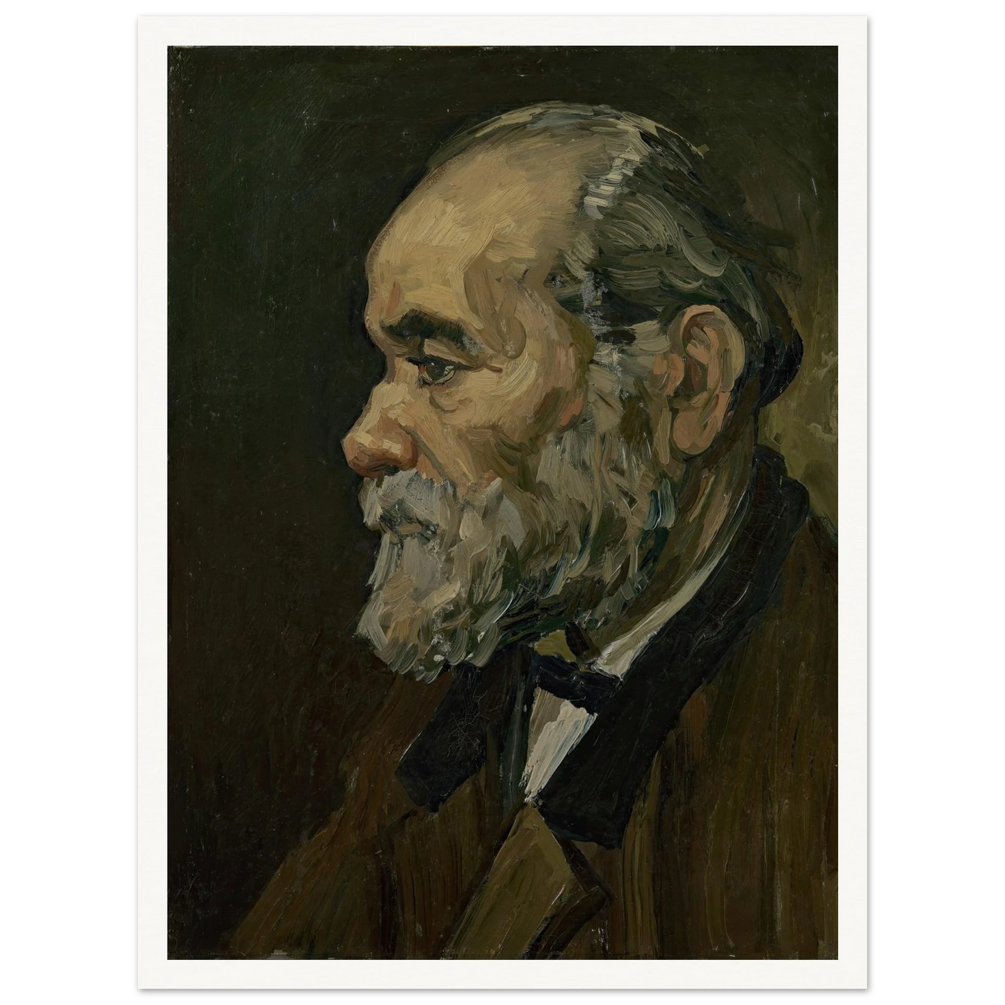 Portrait of an old man (1885) Art Print | Vincent van Gogh-Quipham Collections