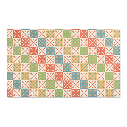 15. Plafond du Tombeau de Sonnofri (n° 97) (1911) Rug | Gustave Jequier - - 36" × 24" -