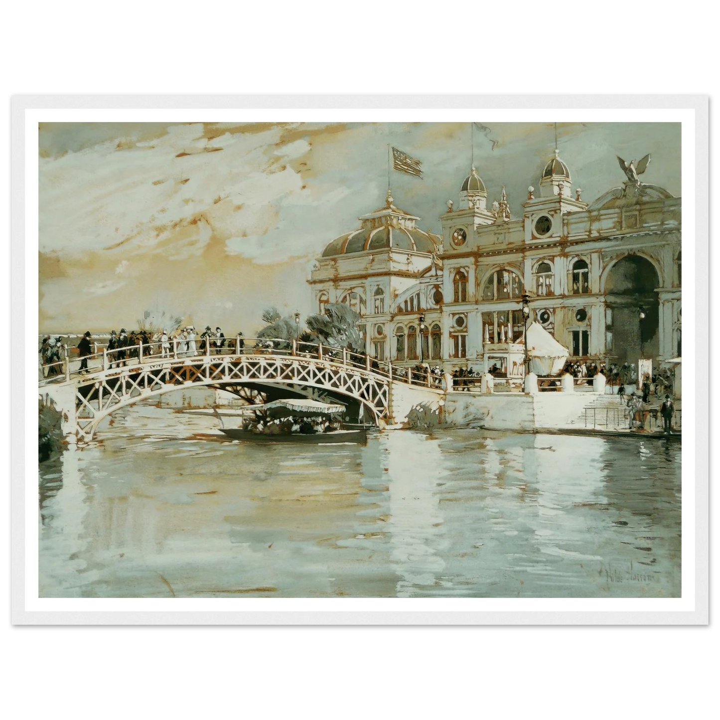 Columbian Exposition, Chicago (1892) Art Print | Childe Hassam-Quipham Collections