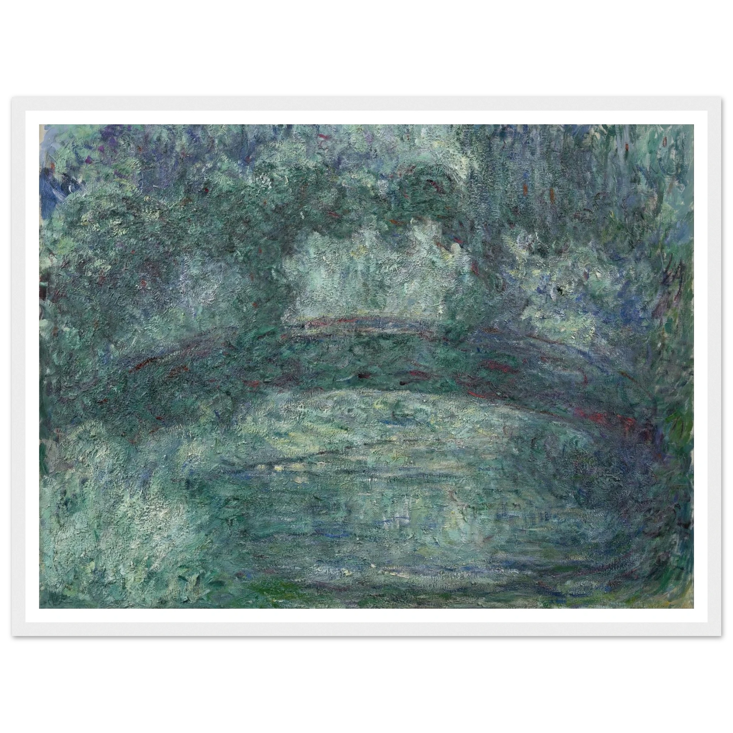 The Japanese bridge (1919-1924) Art Print | Claude Monet-Quipham Collections