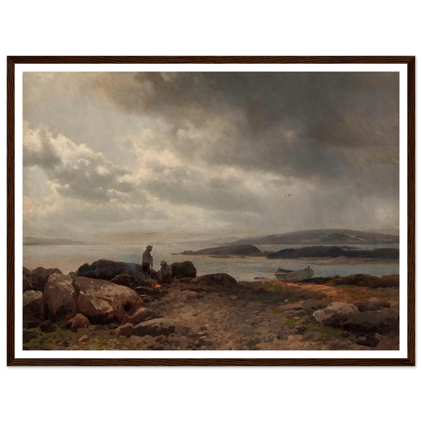 Coast of Maine Art Print | Hermann Ottomar Herzog-Quipham Collections