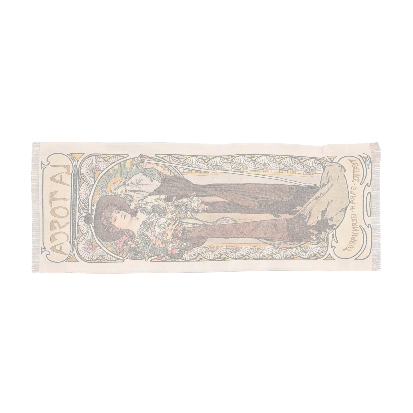 Brightness of Day | Alphonse Mucha Scarf – Art Nouveau Scarf-Quipham Collections