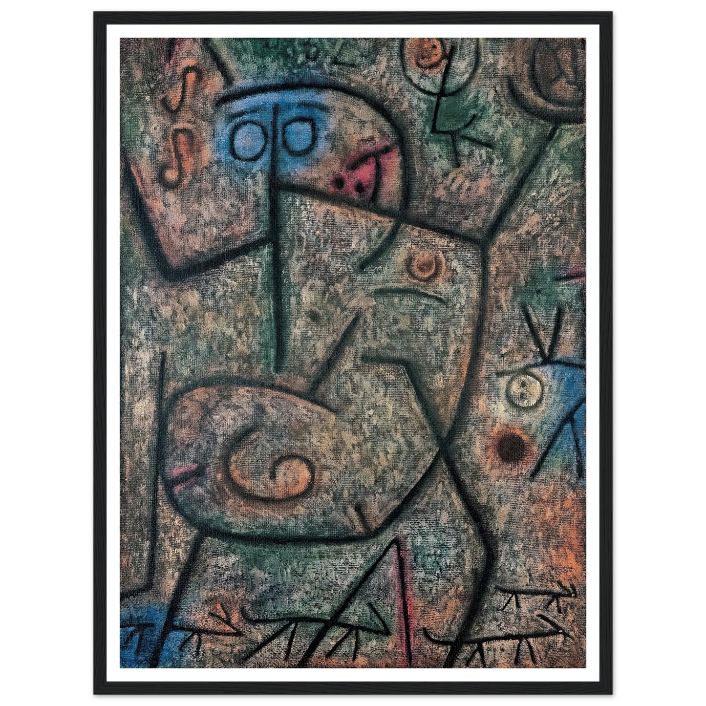 Oh! These Rumors! (1939) Art Print | Paul Klee-Quipham Collections