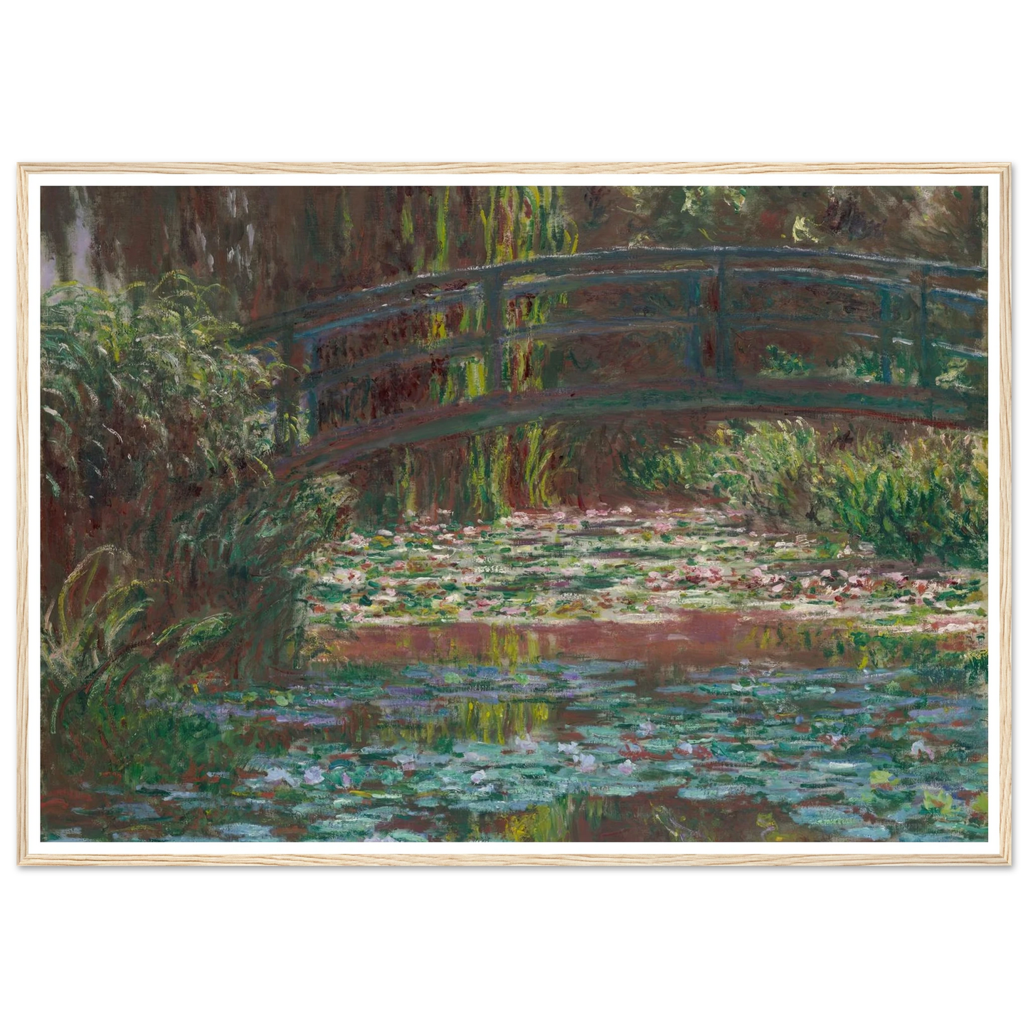 Water Lily Pond (1900) Art Print | Claude Monet-Quipham Collections