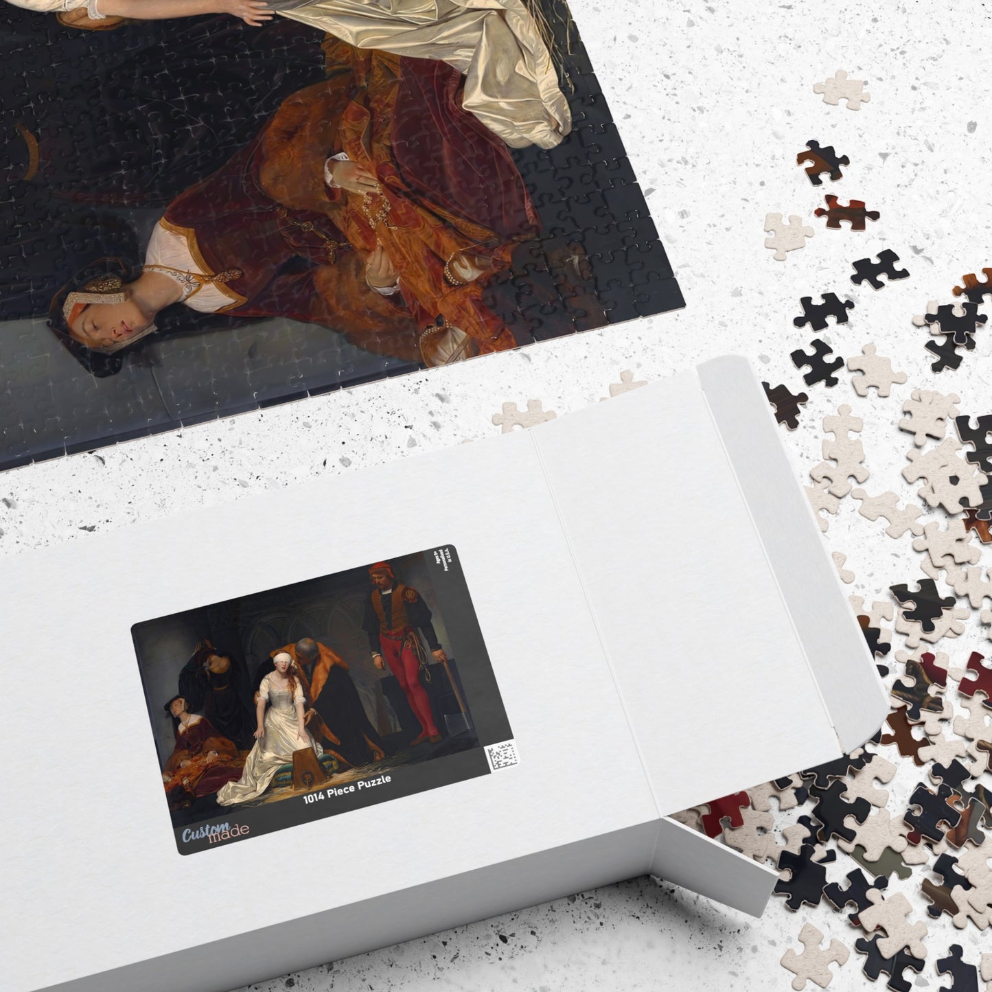 The Execution of Lady Jane Grey Puzzle | Paul Delaroche-Quipham Collections
