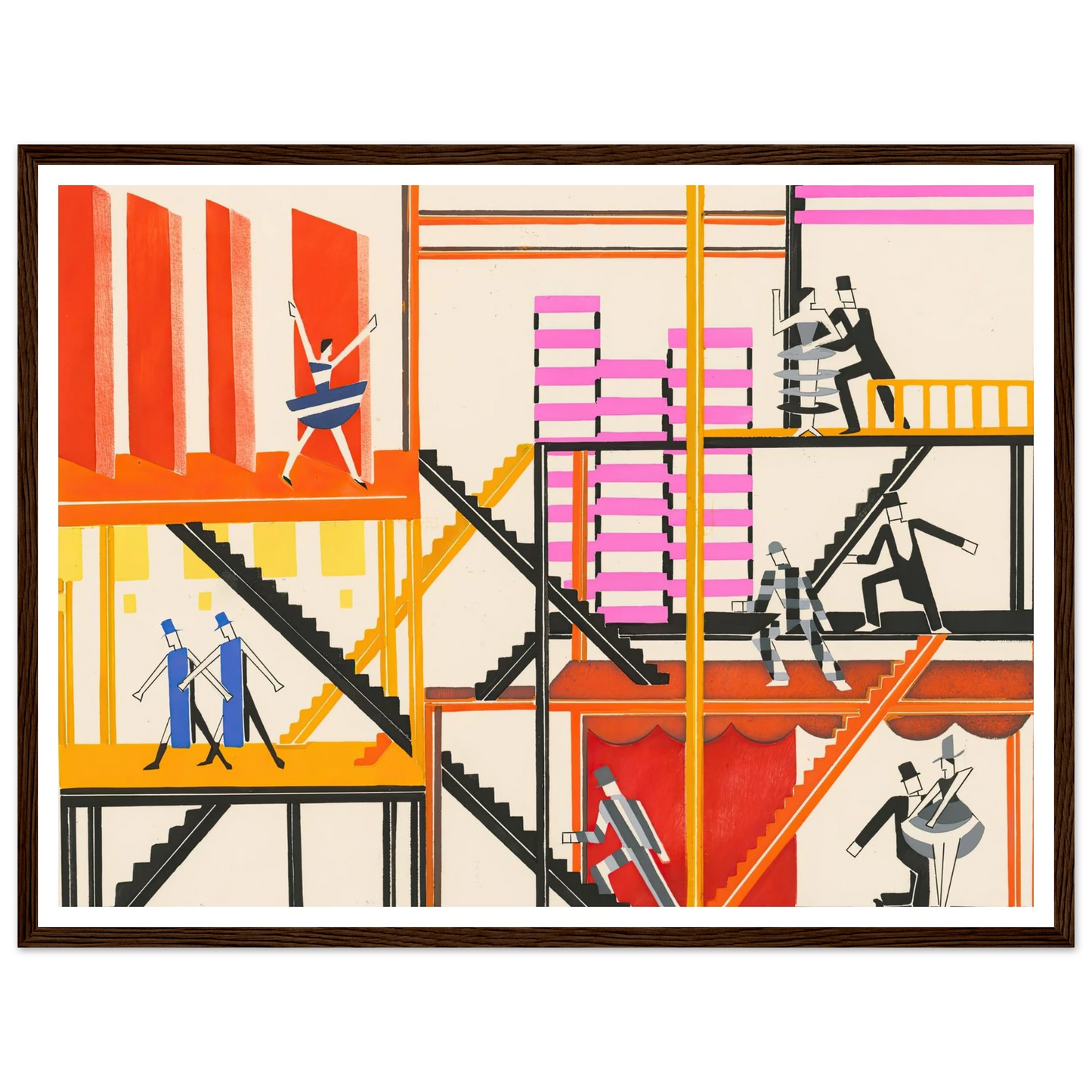 Maquettes dé Théatre 4 Art Print | Alexandra Exter-Quipham Collections