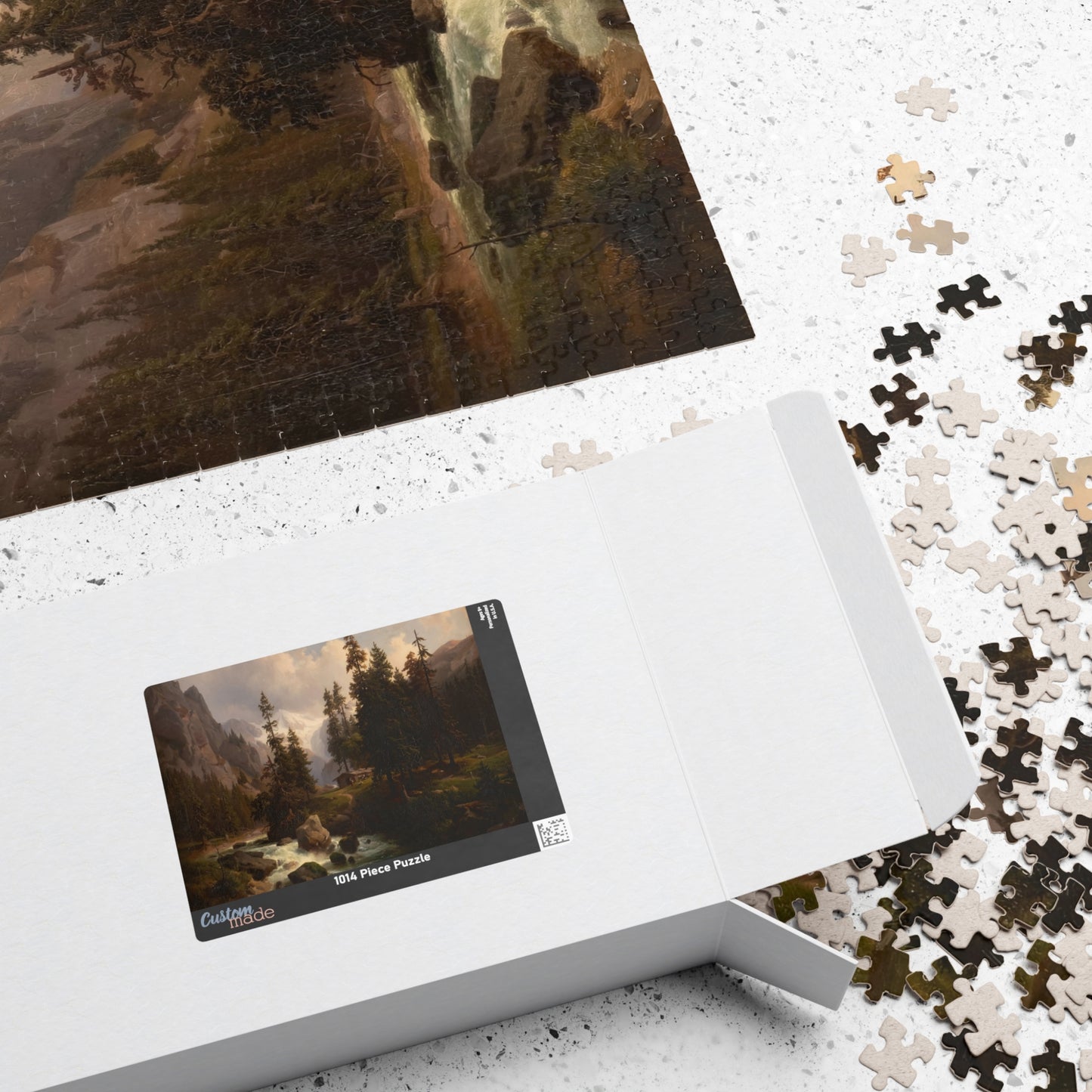 Dale in the High Alps at Gastein Puzzle | August Behrendsen-Quipham Collections