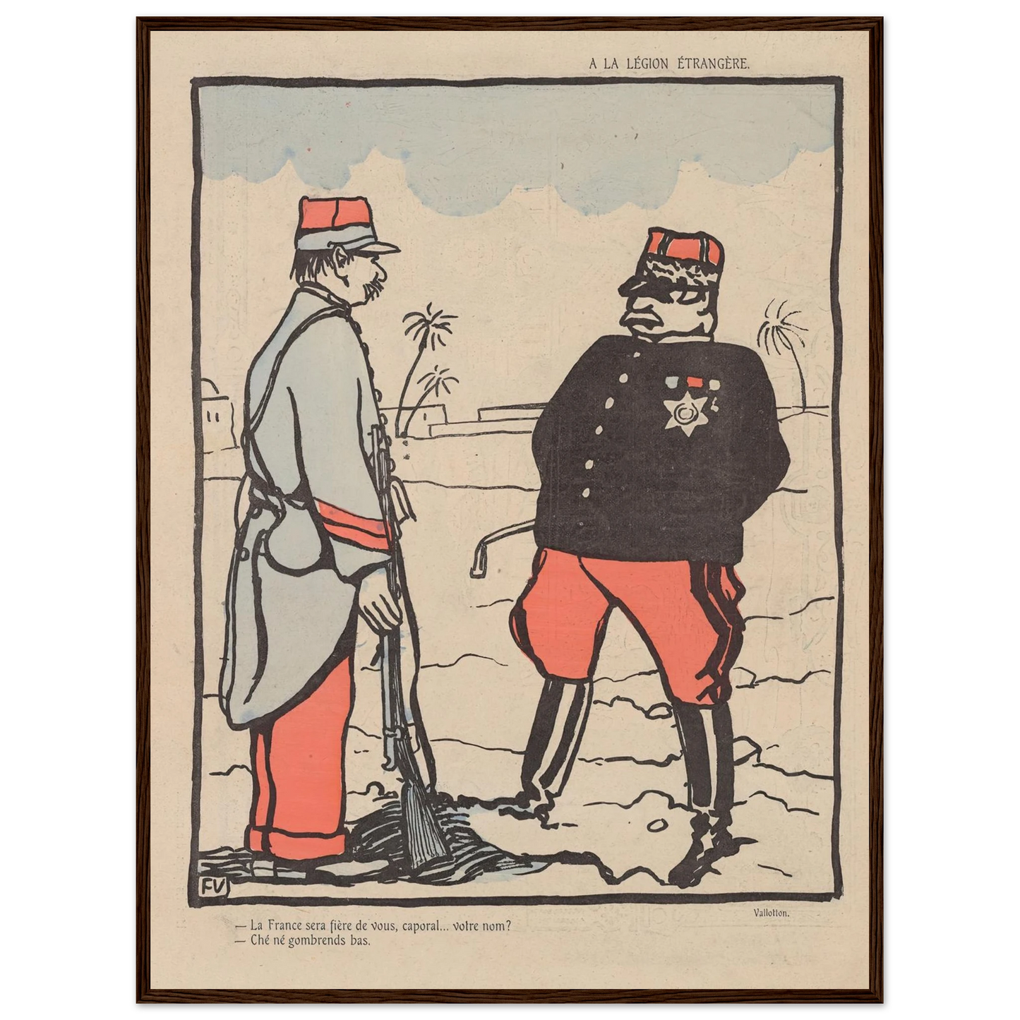 20 juin 1903 Art Print | Felix Vallotton-Quipham Collections