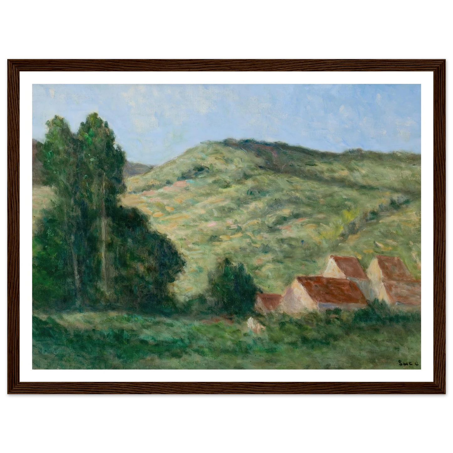 Le Riviere Art Print | Maximilien Luce-Quipham Collections