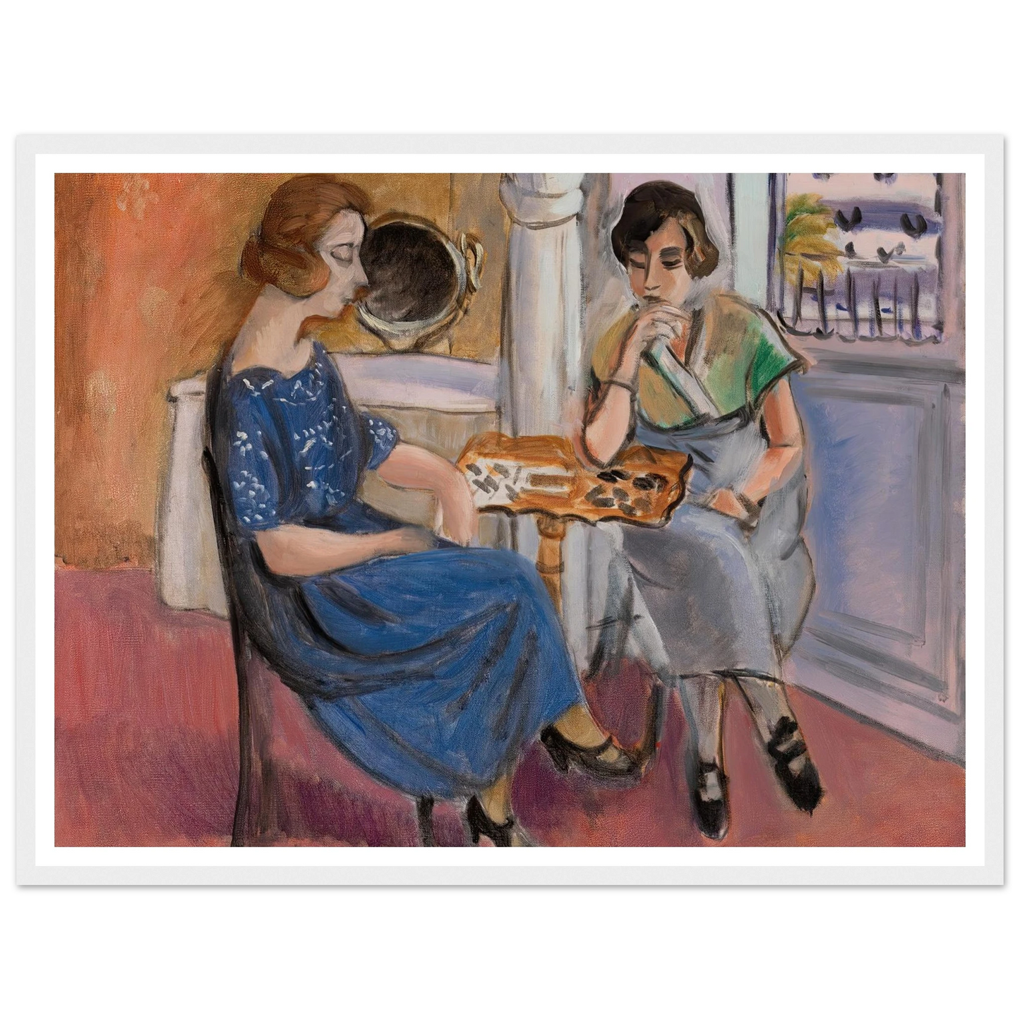 Domino Players (1921) Art Print | Henri Matisse-Quipham Collections