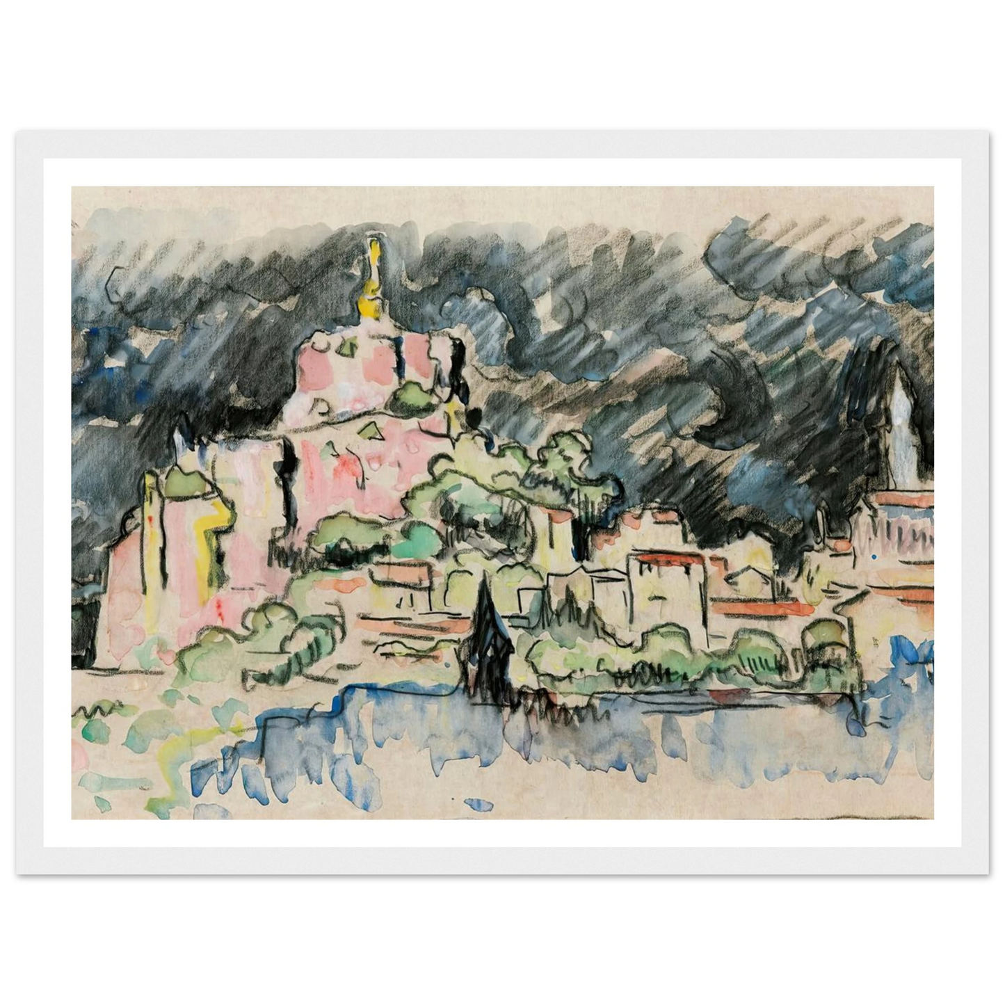 Le Puy-En-Velay, Ciel D’orage Art Print | Paul Signac-Quipham Collections