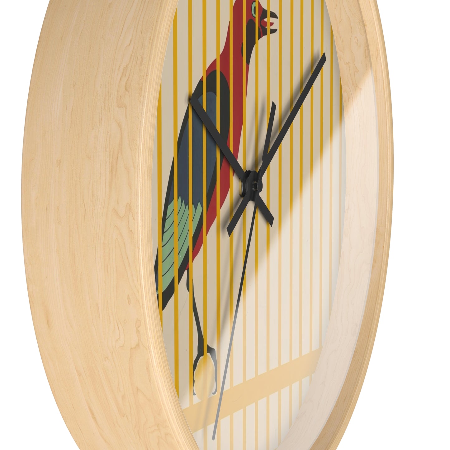 Finkenstedts Vogelfutter Wall Clock | Julius Klinger-Quipham Collections