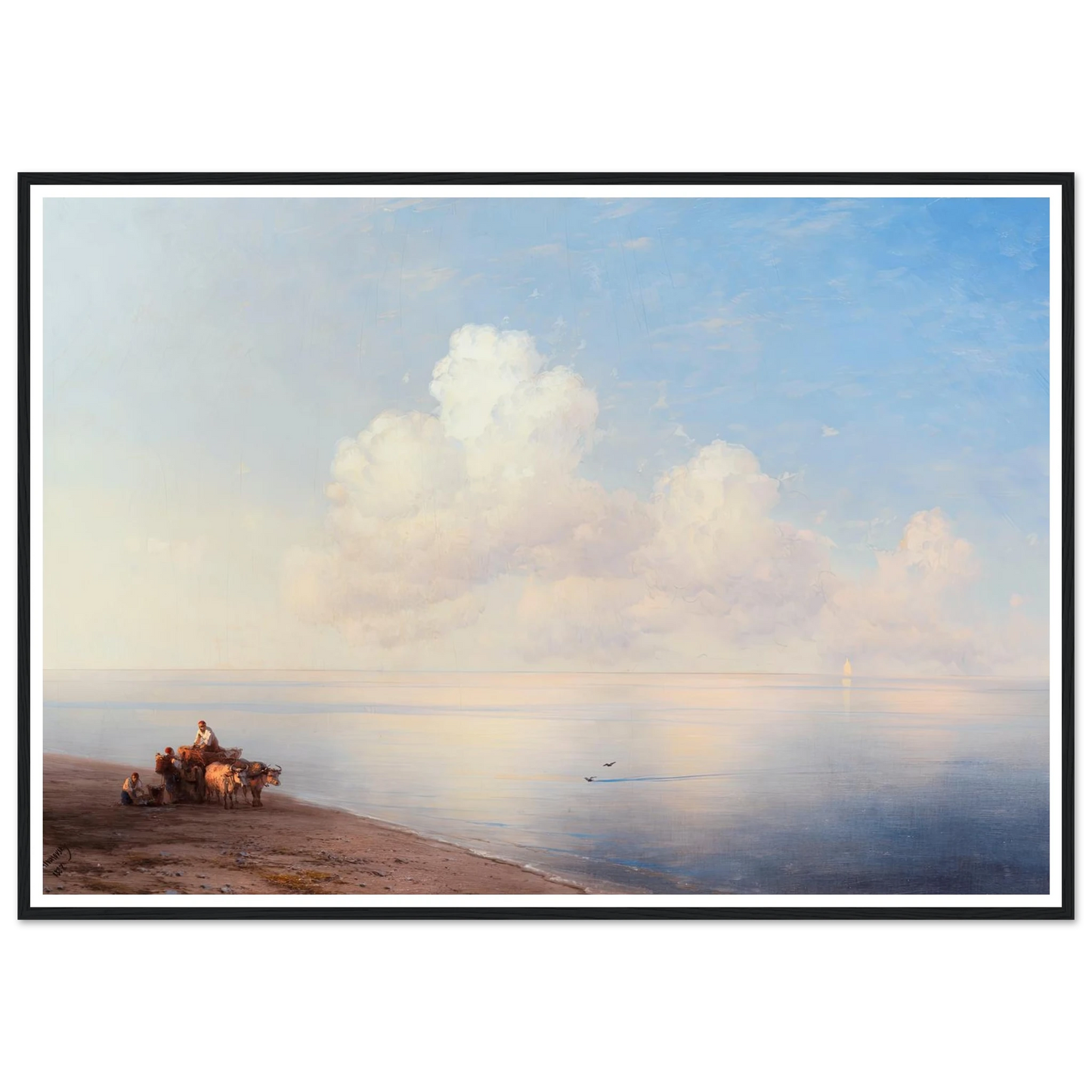 Ruhige See (1887) Art Print | Ivan Konstantinovich Aivazovsky-Quipham Collections