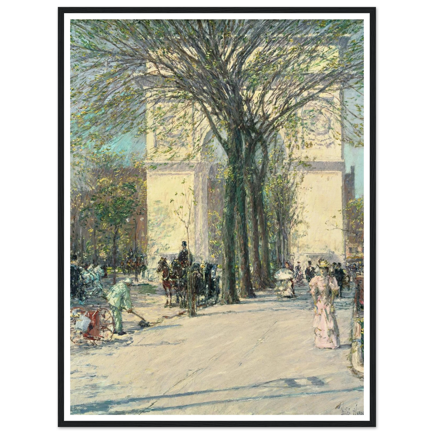 Washington Arch, Spring Art Print | Childe Hassam-Quipham Collections