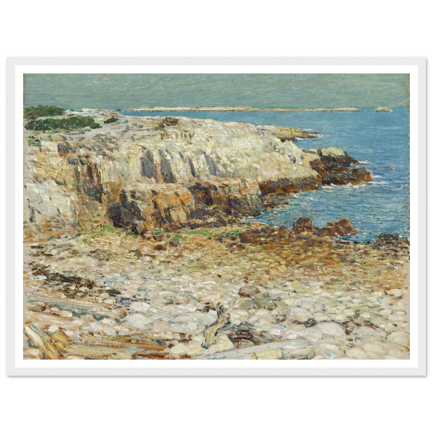 A North East Headland (1901) Art Print | Childe Hassam-Quipham Collections