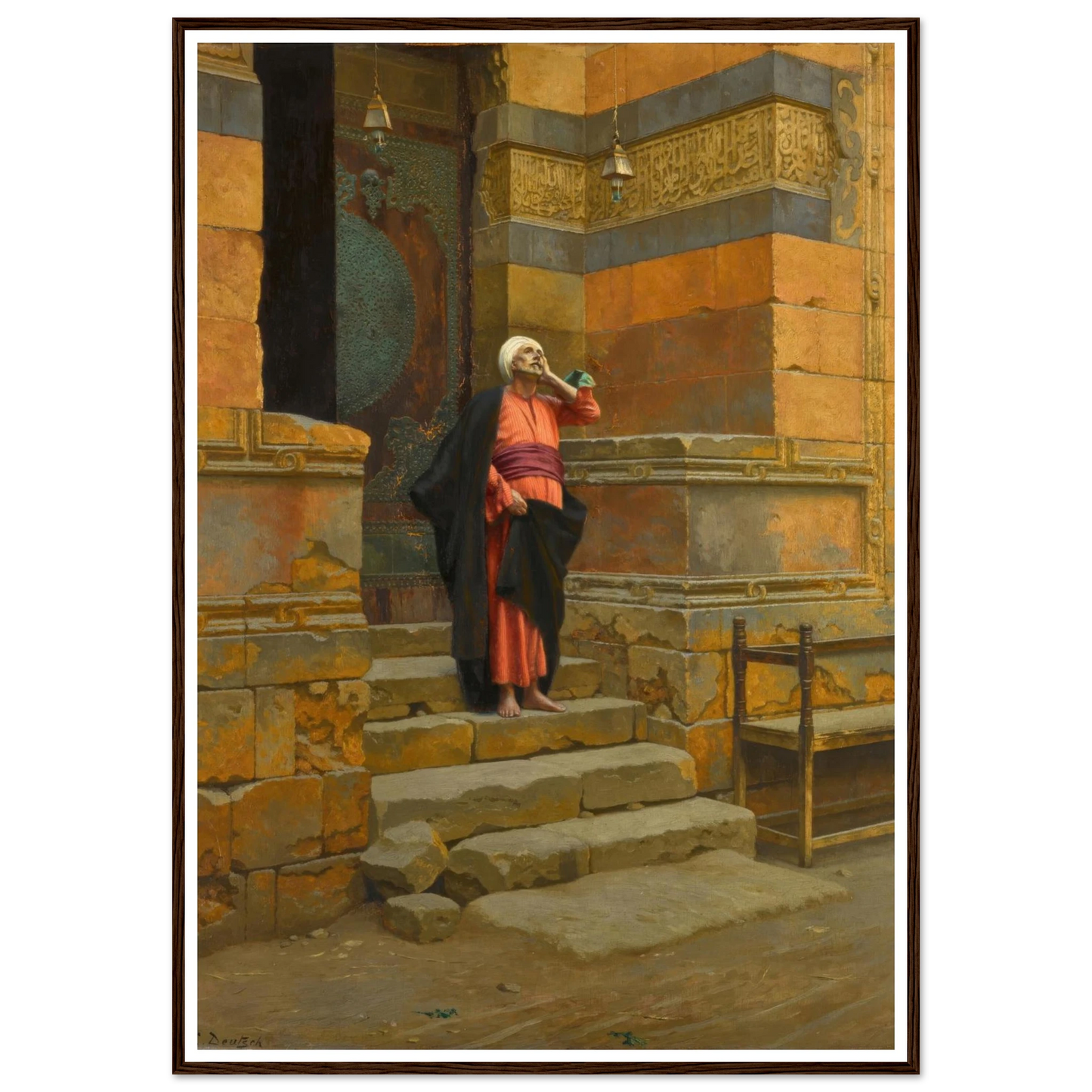Before the Mosque Art Print | Ludwig Deutsch-Quipham Collections