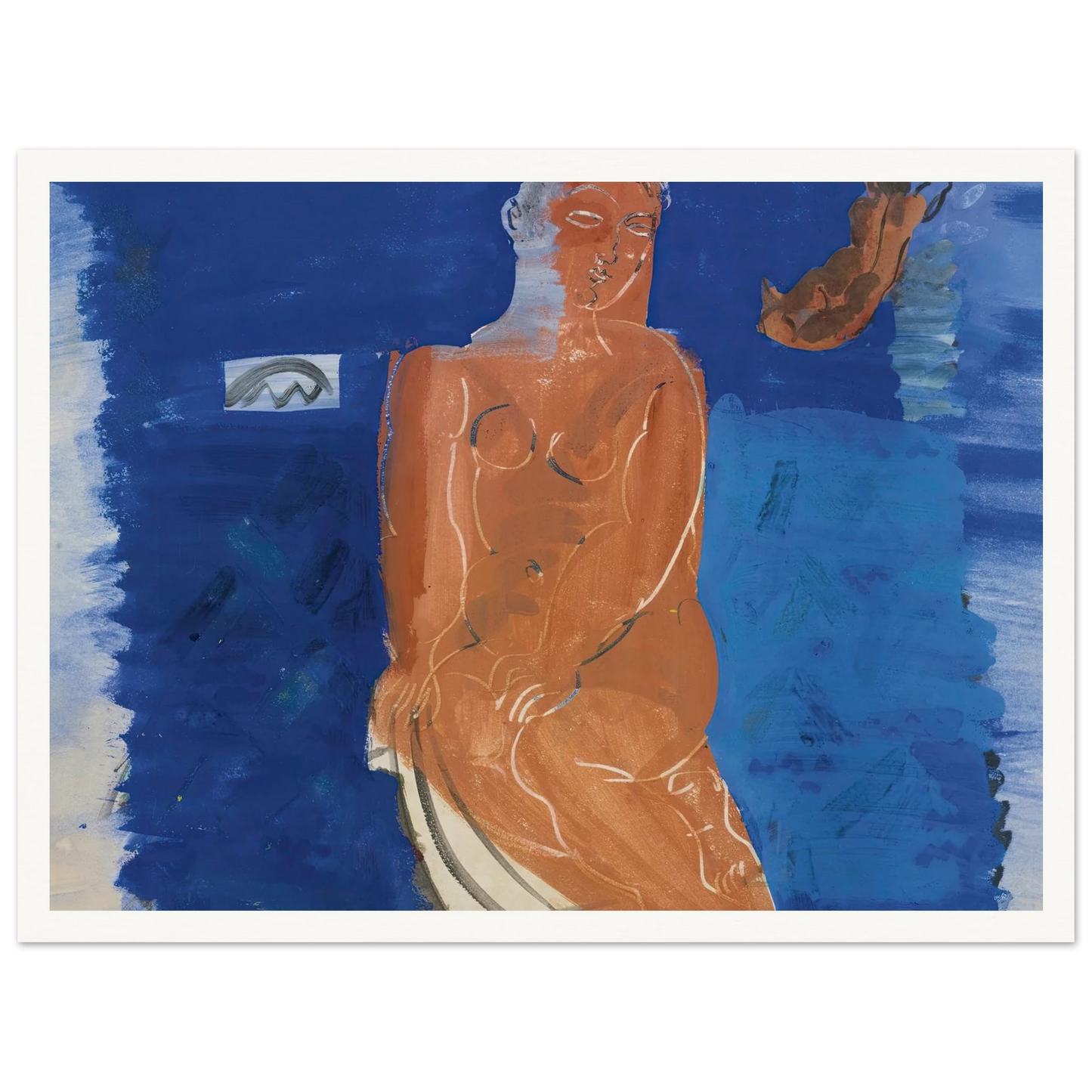 Amphitrite (circa 1925-1938) Art Print | Raoul Dufy-Quipham Collections