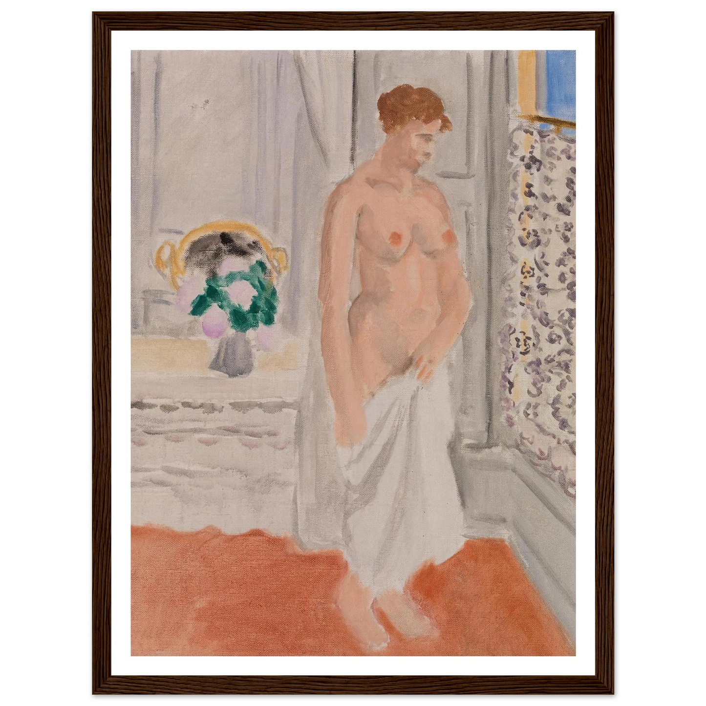 Standing Nude near Window (1919-1920) Art Print | Henri Matisse-Quipham Collections