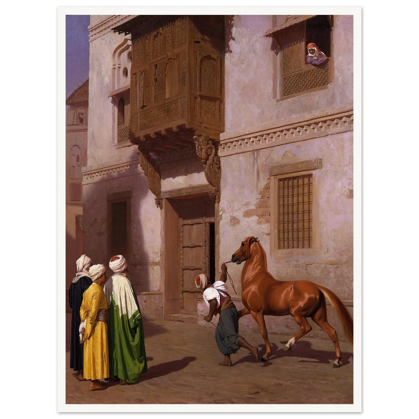 The Horse Market (1867) Art Print | Jean Leon Gerome-Quipham Collections