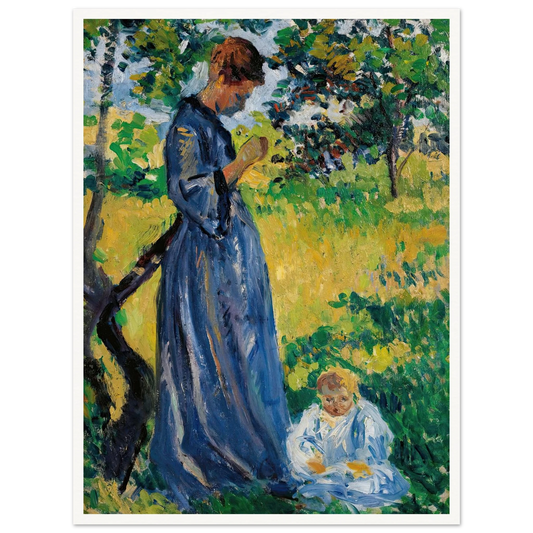 Poissy, Madame Dillon (1893) Art Print | Maximilien Luce-Quipham Collections