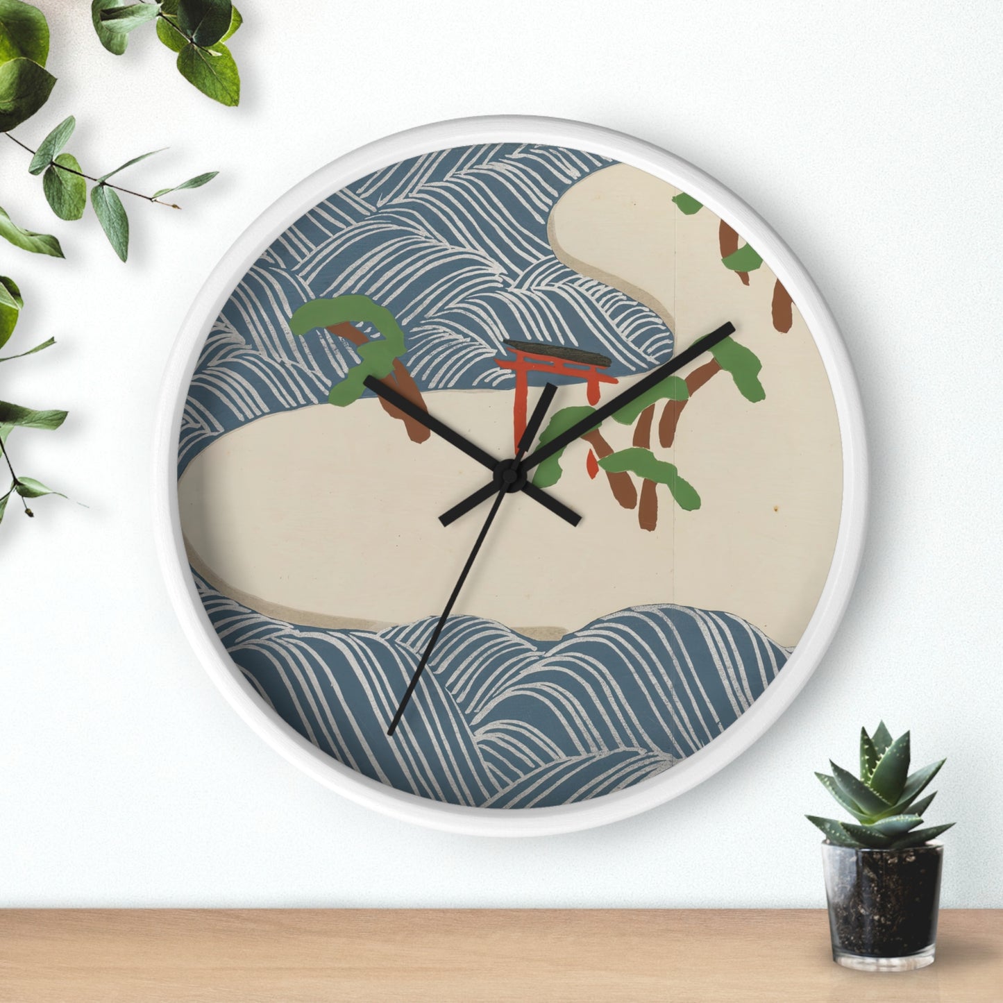 Suminoe Wall Clock | Kamisaka Sekka-Quipham Collections